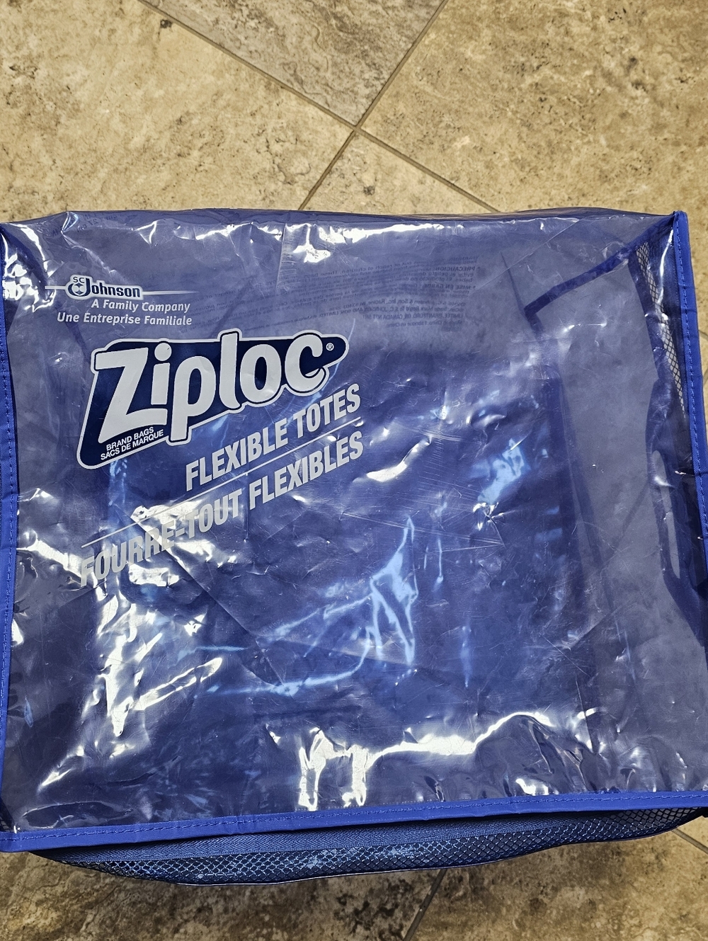 Ziploc XL Heavy Duty Flexible Storage Tote - 10 Gallon - 1 Tote
